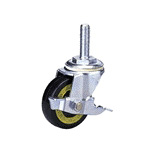 Conductive Type 300Es Bolt Type Conductive Wheel, Synthetic Rubber Wheel with Stopper (Packing Castors)