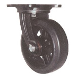 Swivel Wheel with Rubber Wheel for Heavy Loads, Marine Specifications (MHA-mg Type)