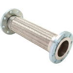 Flange Type Braided Hose with Stainless Steel Liquid-Contacting Parts, Z-4000 Z-4000-40A-300