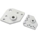 Base plates for construction profiles / grooved profilesImage