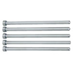 Core pins with head, cylindrical, machined faceImage