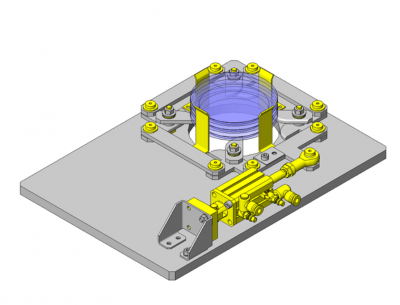 Application example: workpiece indexing/feed mechanism