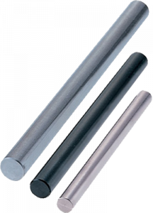 Example: Machined metal round rods
