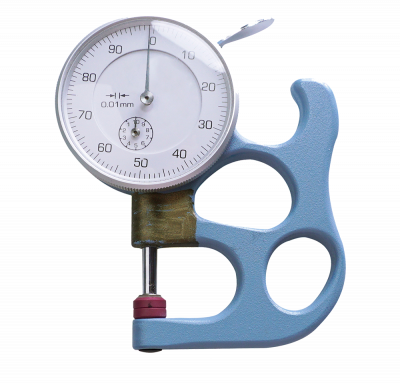 Example illustration of a thickness gauge