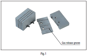 Cavitiy Inserts for Gas Release 