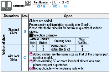 Simplified Slide Rails/Aluminum/Bearing Type:Related Image