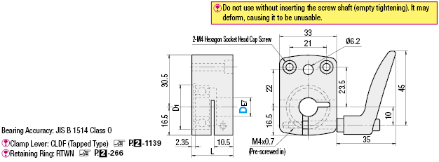 Clamp Plates for Compact Positioning Indicator with Lever:Related Image