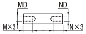 Rotary Shaft - Both Ends Tapped: Related Image