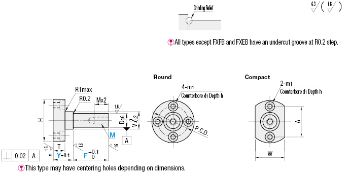 Cantilever Shafts/Flanged/w Tapped End:Related Image