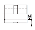 Bushing for Locating Pin - Shouldered, Retaining: Related Image