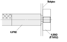 Slot Pins for Inspection Jigs/Stepped and Threaded Type:Related Image