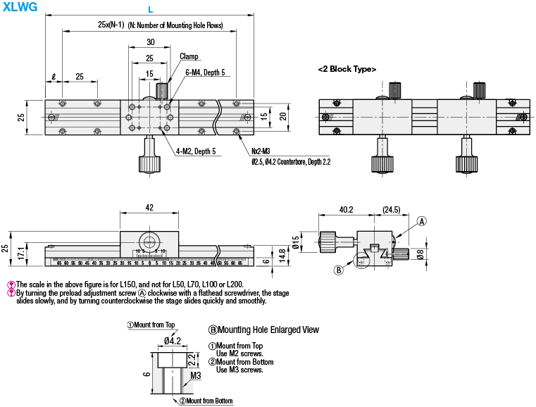 [Precision] X-Axis/Dovetail/Rack&Pinion/Long Stroke:Related Image