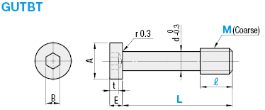 Cover Bolts/Low Head:Related Image