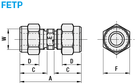 Fluororesin Couplings/Unions:Related Image