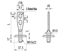 Pipe Supports/Paddle Shaped Legs:Related Image