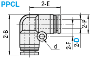 One-Touch Couplings for Clean Applications/90 Deg. Union Elbows:Related Image