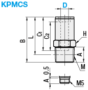 Heat Resistant One-Touch Couplings/Straight:Related Image