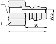 Air Couplers/Standard/Plug/Tapped:Related Image