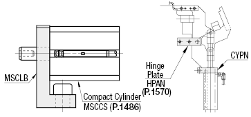 Compact Cylinder Brackets/Cylinder Trunnion Plates:Related Image