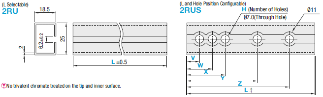 Rails for Switches&Sensors/Steel Type Standard Length:Related Image