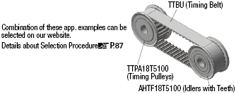 Timing Pulleys T5 Type:Related Image