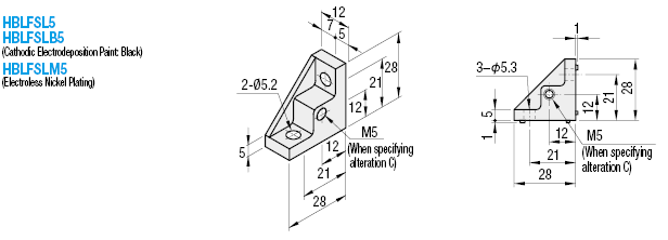 5 Series/One-Side Rib Brackets:Related Image