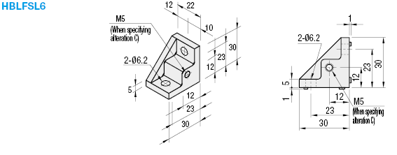 6 Series/One-Side Rib Brackets:Related Image