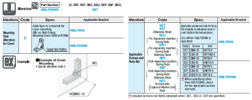 8 Series/Reversal with Tab/1 Slot/4 Holes:Related Image