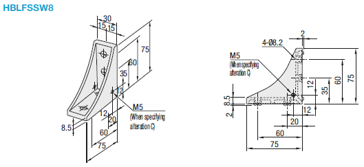 8 Series/Reversal with Tab/1 Slot/4 Holes:Related Image