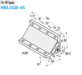 8-45 Series/Brackets for Heavy Load/90mm/160mm:Related Image