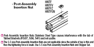5 Series/Nuts for Aluminum Extrusions:Related Image