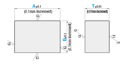 Precision Metal Blocks/3 Configurable Dimensions:Related Image