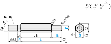 Height Adjust Pins/Small Head Threaded:Related Image