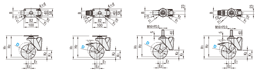 Vibration Damping Casters: Related Image