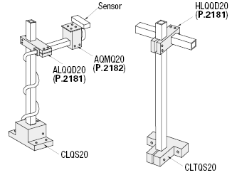 Brackets for Device Stands/Parallel Square Hole:Related Image