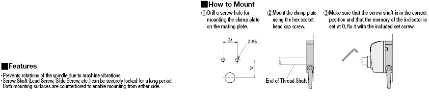 Clamp Plates for Large Positioning Indicators with Lever:Related Image
