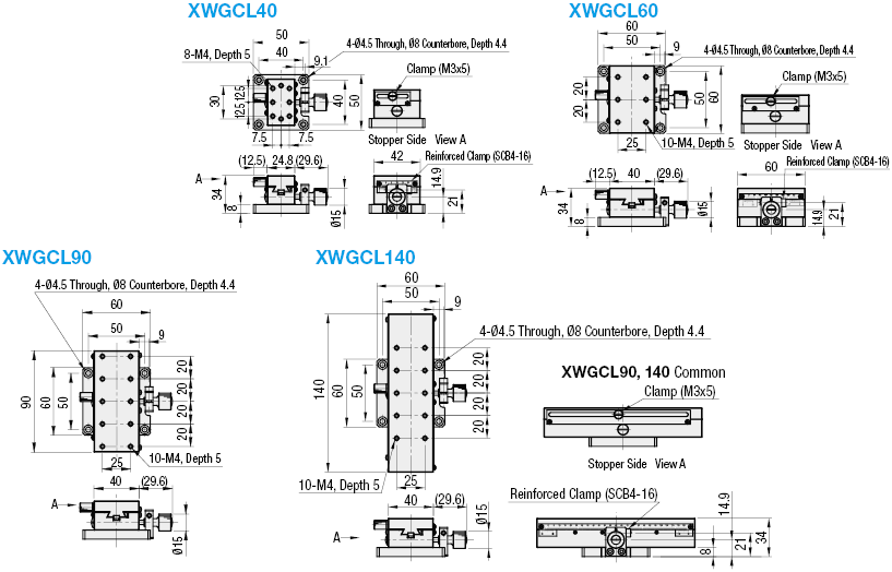 [Precision] X-Axis/Dovetail/Rack&Pinion/Tamper Proof Adjustment:Related Image