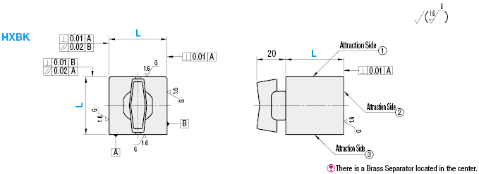 On-Off Switchable Magnet Blocks with Three-Side Attraction:Related Image