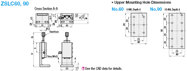 [Precision] Z-Axis/Dovetail/Rectangular/Low Profile:Related Image