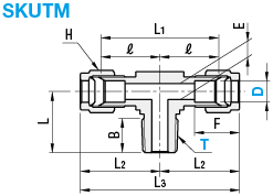 Stainless Steel Pipe Fittings/T Union/Threaded Branch:Related Image