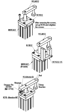 Rotary Clamp Cylinder Brackets/Square:Related Image