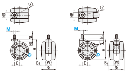 Design Casters, CTEJN□: Related Image