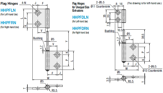 Flag Hinges:Related Image