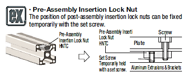5 Series/Pre-Assembly Insertion Lock Nuts:Related Image