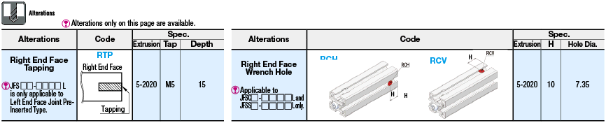 Aluminum Extrusions -With Screw Joint Pre-assembled:Related Image