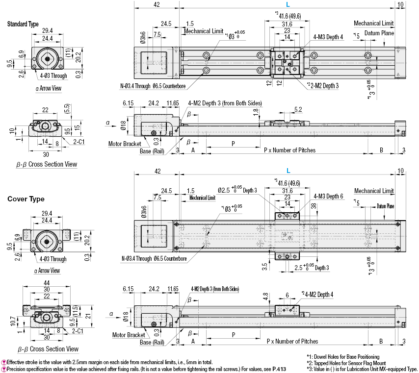 Single Axis Actuators LX15 Standard/Cover Type:Related Image