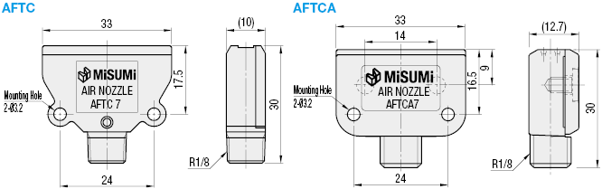 Air Nozzles/Compact Type:Related Image