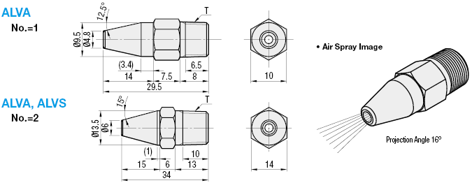 Air Nozzles/De Laval Type:Related Image