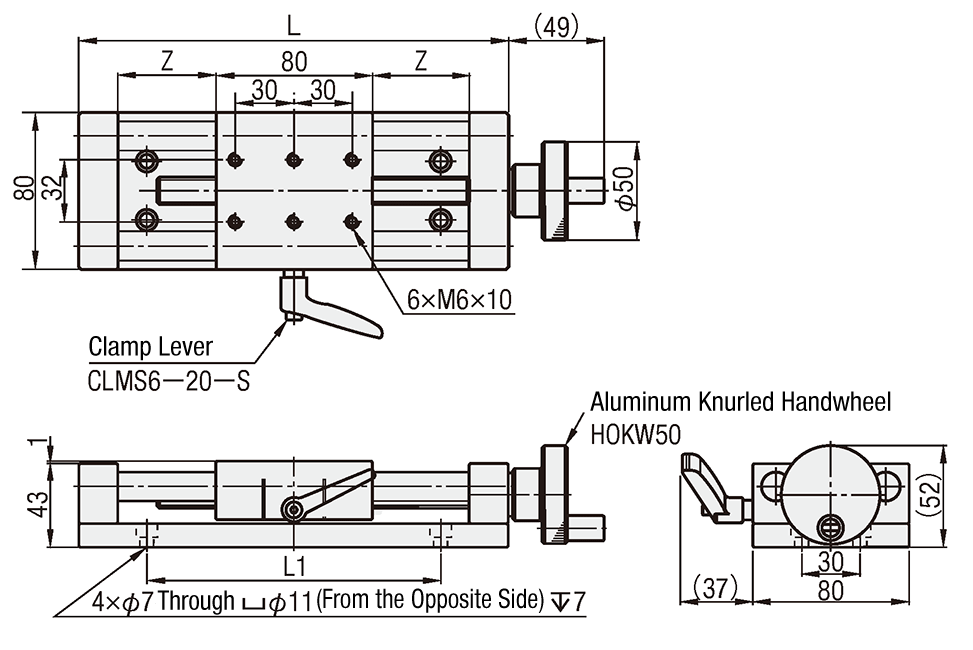 [Simple Adjustment]X-Axis Heavy Load Adjustment Unit: Related Image