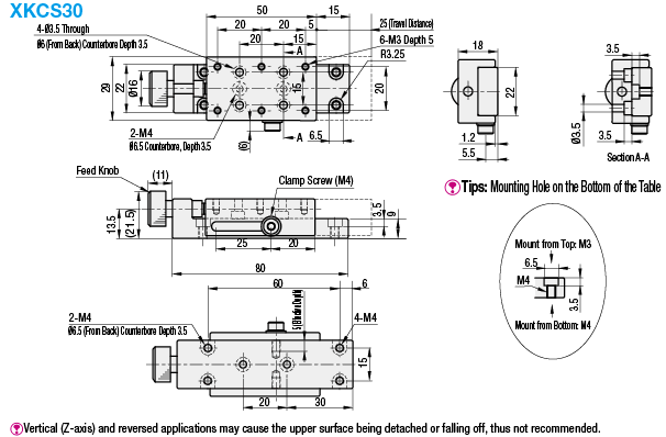 [Simplified Adjustments] X-Axis/Feed Screw/Side Clamp Unit:Related Image